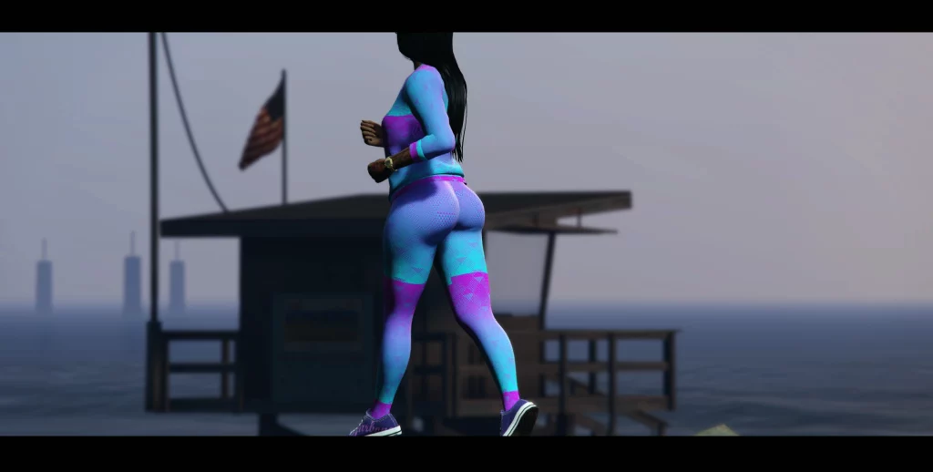 Spandex/Leggings & Sweater Gymnastic Model For MP Female