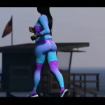 Spandex/Leggings & Sweater Gymnastic Model For MP Female