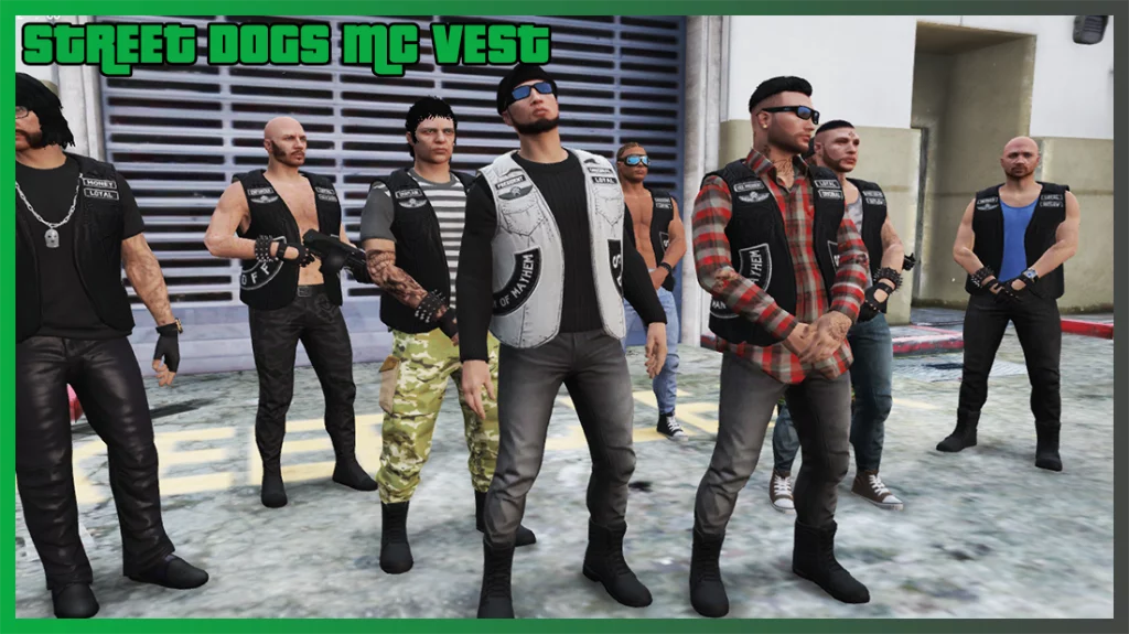 Street Dogs MC Vest