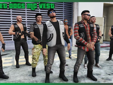 Street Dogs MC Vest
