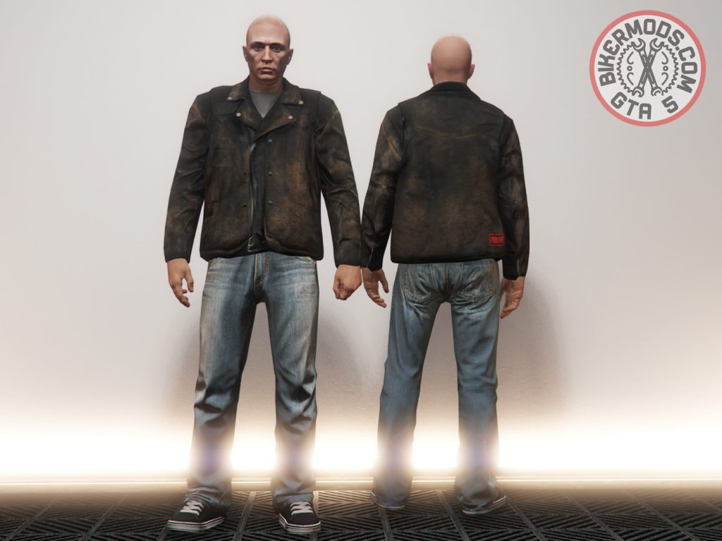 The Lost MC Member Jacket for MP Male (Blank Version) 1.0