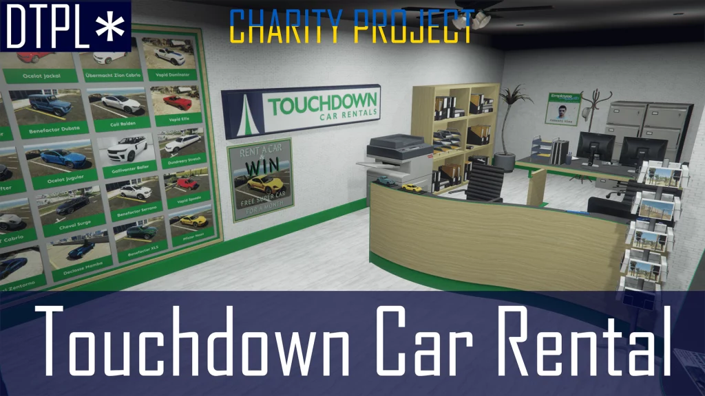 [MLO] Touchdown Car Rental [FiveM / Alt:V / Add-On SP ] 1.0