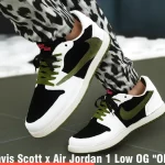 Travis Scott x Air Jordan 1 Low OG "Olive&Reverse Mocha" V1.1