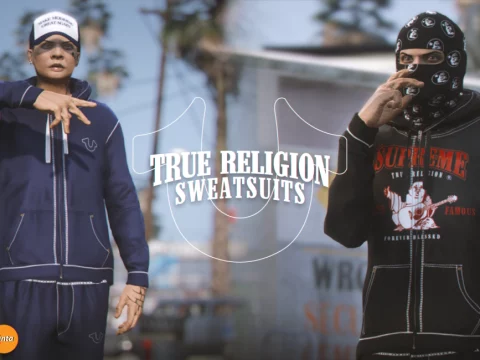 True Religion Sweatsuit for MP Male