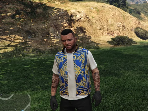 Versace type shirts for Michael 1.0