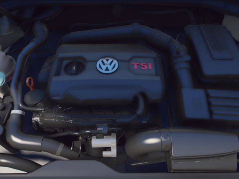Volkswagen Golf GTI 7 EA888 DSG I4 Engine Sound [OIV Add On / FiveM | Sound]