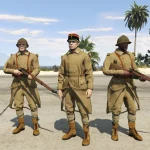 WW2 French uniforms for MP Male 1.0