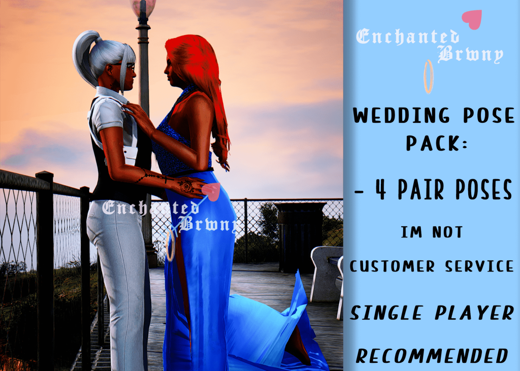 Wedding pose pack 1.0