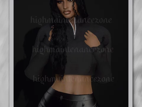 Zipped Sweatshirt for MP Female