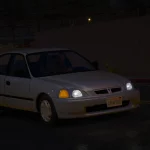 1996-2000 Honda Civic LX 4dr Us-spec [Add-On | Extras | LODs] 2.0