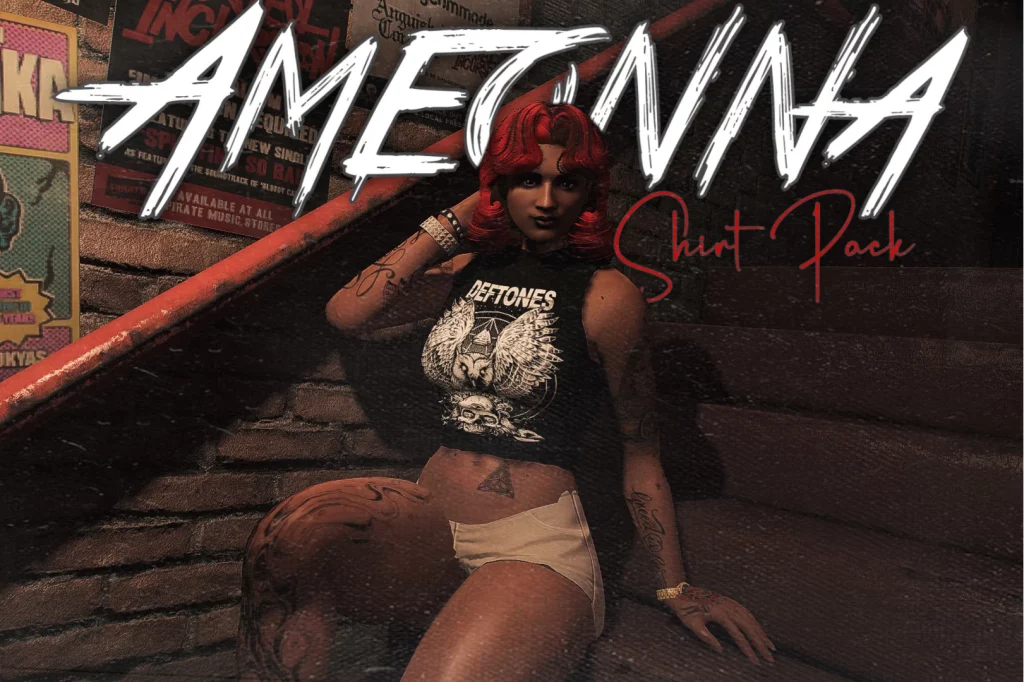 Ameonna Shirt Pack for Corteiz Alcatraz Tank Top MP FEMALE