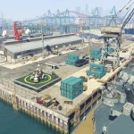 Army Base At Los Santos Docks [Menyoo] 1.0