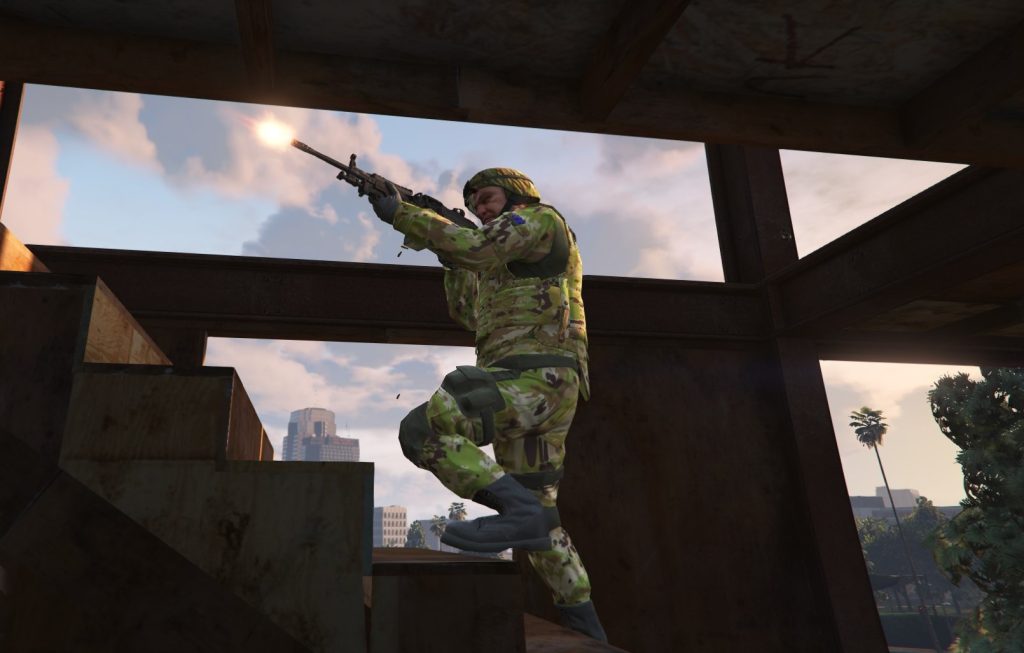 Australian Army (AMCU Camo)  – GTA 5 mod