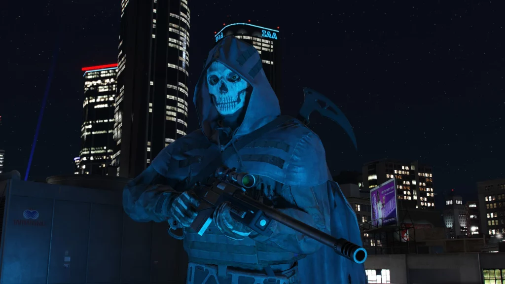 Ghost: Azrael [Add-On Ped] 1.0