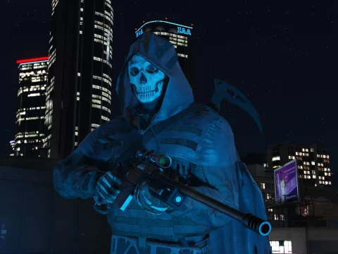 Ghost: Azrael [Add-On Ped] 1.0