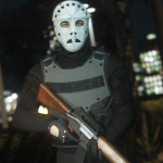 Balaclava & Classic Hockey Mask Combo [MP Male] 1.0