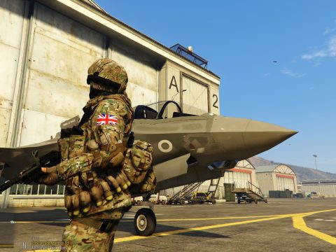 British Army soldier retexture 1.0