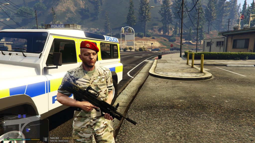 British Royal Military Police (RMP) red beret 1.1