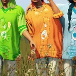 Don't Care Bears Shirt Pack for MP Female 1.0