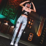 Chrome Hearts Jeans for MP Female 1.0