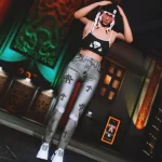 Chrome Hearts Jeans for MP Female 1.0