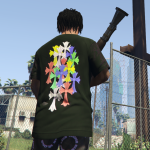 Chrome Hearts Multi Color Cross Cemetery T-Shirt 1.0