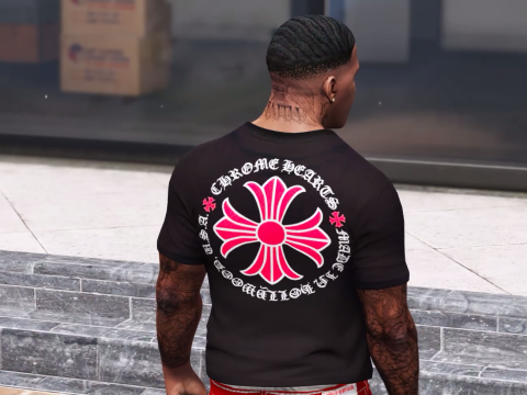 Chrome Hearts Plus Cross T-shirt For Franklin 1.0