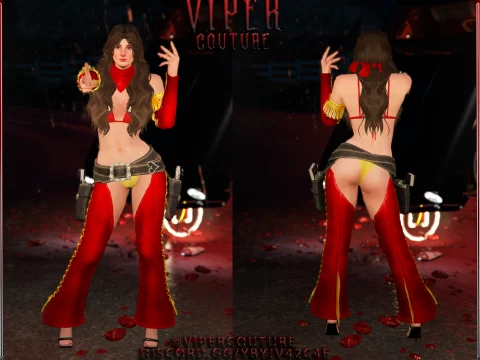 Cowgirl Sexy outfit for MP Female