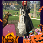 Cruela Devil Halloween Dress for MP Female 1.0