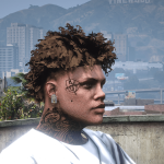 Curly Mohawk For MP Male 1.0