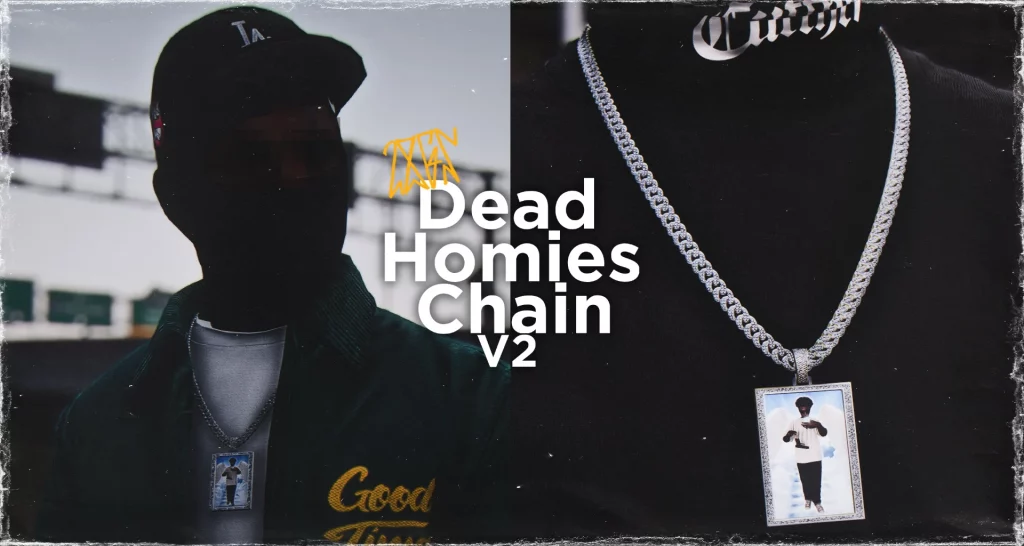 Dead Homies Cuban Chain for MP Male 1.0