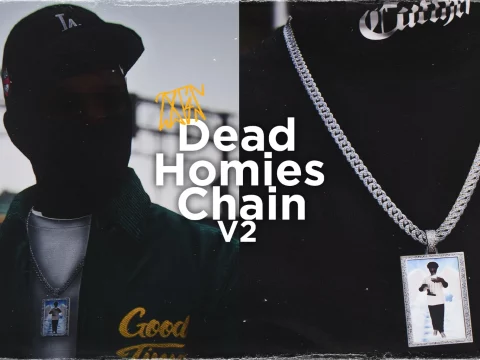 Dead Homies Cuban Chain for MP Male 1.0