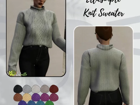 Elliesimple Knit Sweater for MP Female