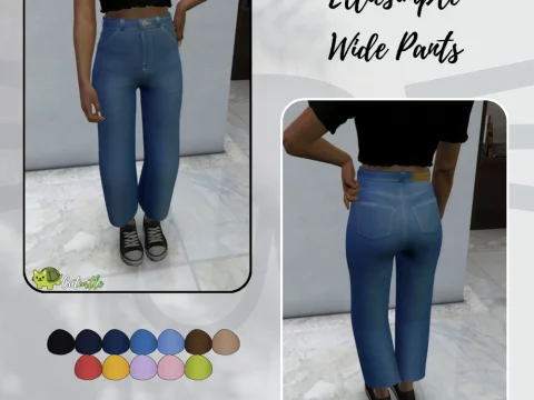 Elliesimple Wide Pants for MP Female