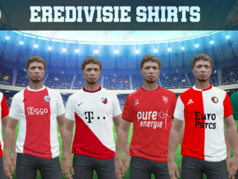 Eredivsie T-Shirts for MP Male 1.1