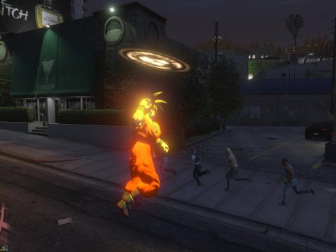 GTA V Dragon Ball script
