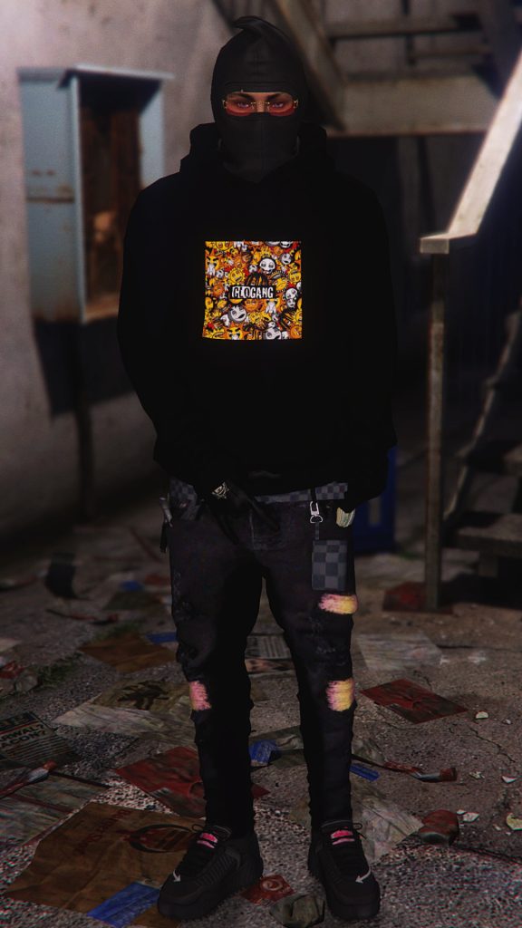 Glo Gang Hoodie for MP Male 1.0
