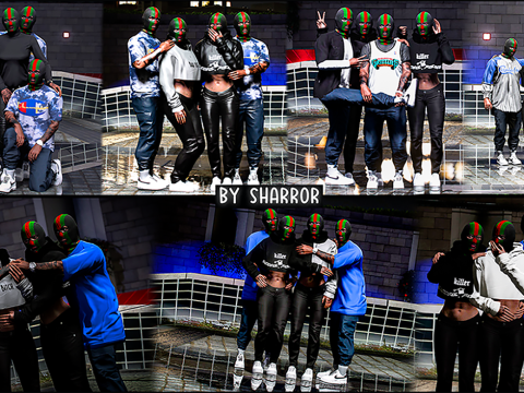 Group Photo Poses Pack 1.0
