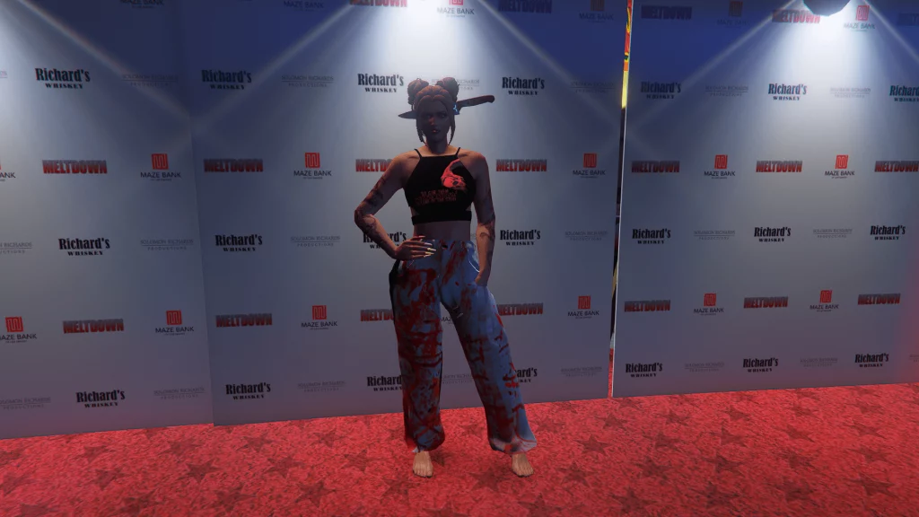 Halloween Crop Top for MP Female 1.0