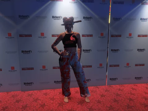 Halloween Crop Top for MP Female 1.0