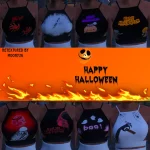 Halloween Crop Top for MP Female 1.0