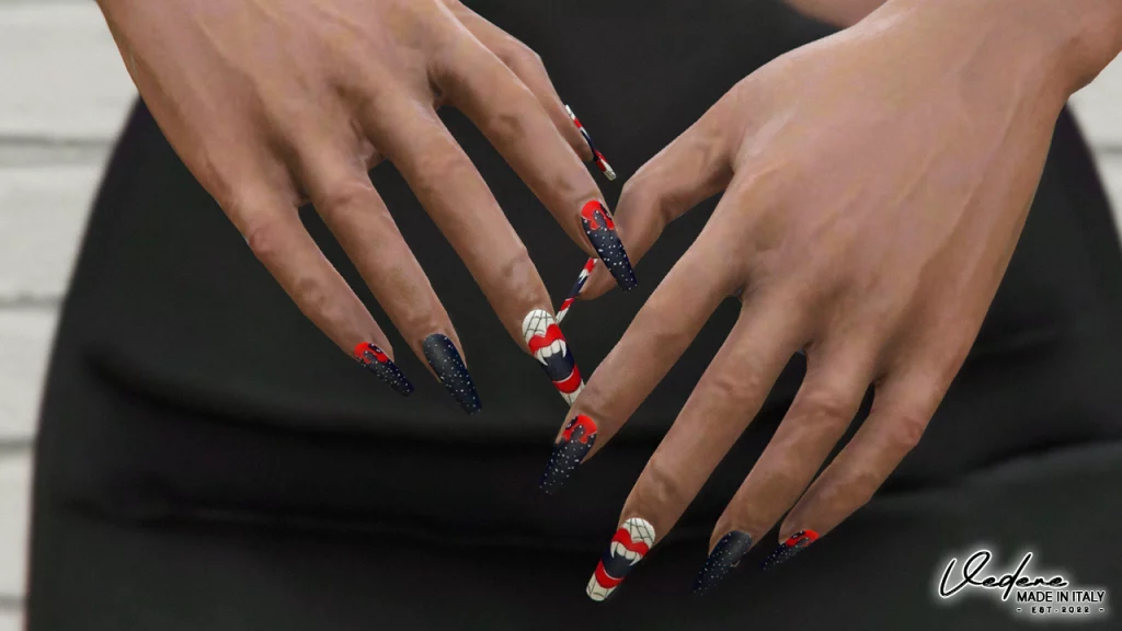 Halloween Nails for MP Female 1.0