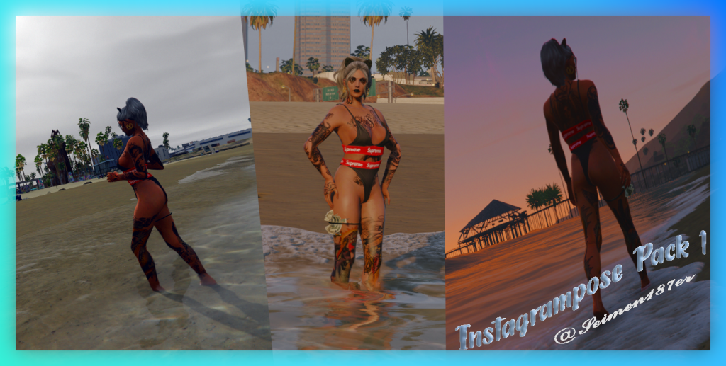 Instagramm Pose Pack 1 [SP][FiveM] 1.0