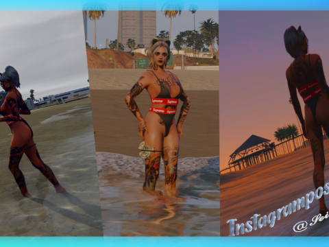 Instagramm Pose Pack 1 [SP][FiveM] 1.0