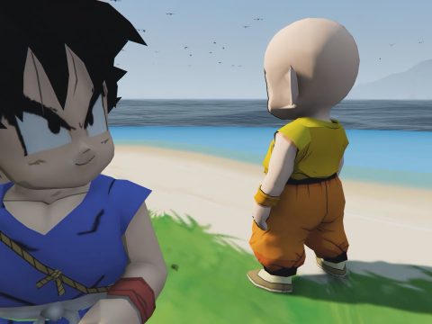 Kid Goku | Blue Gi | Dragon Ball z