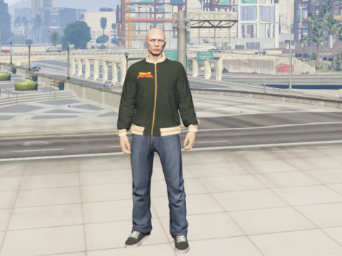 Kung Fu Panda Jacket for MP Male 1.0