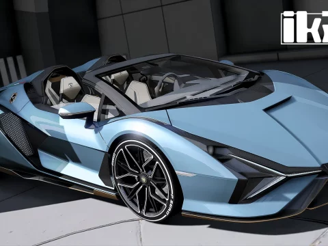 Lamborghini Sian Roadster 2021 [Add-On | Extras] 1.0
