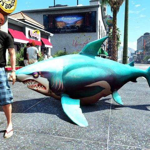 Land Shark Mod From Hungry Shark World Replace Gta Mod