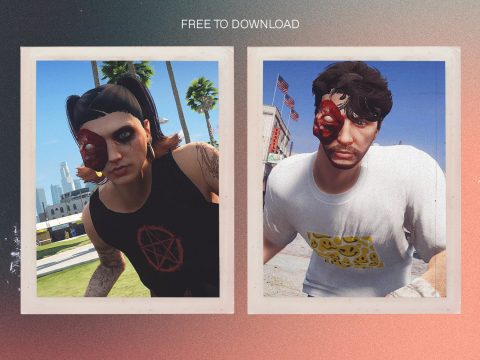 Latex Zombie Eye - MP Female/Male