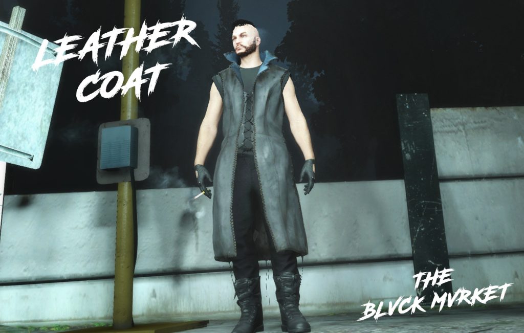 Leather Coat for MP Male 1.0 